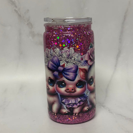 Pig Acrylic Snowglobe