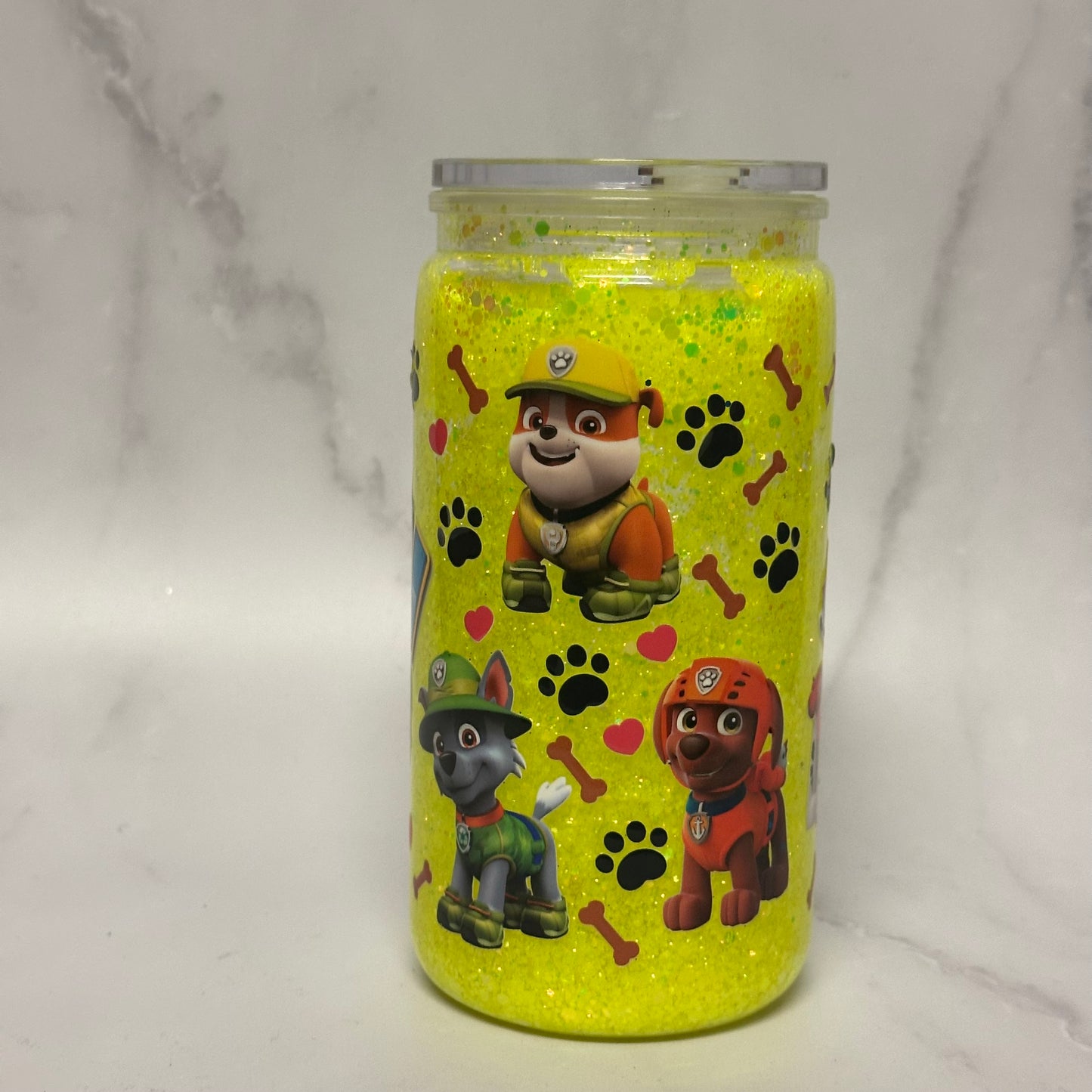 Dog Acrylic Snowglobe