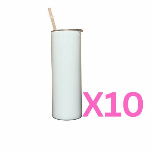 20oz Sublimation Tumbler x 10