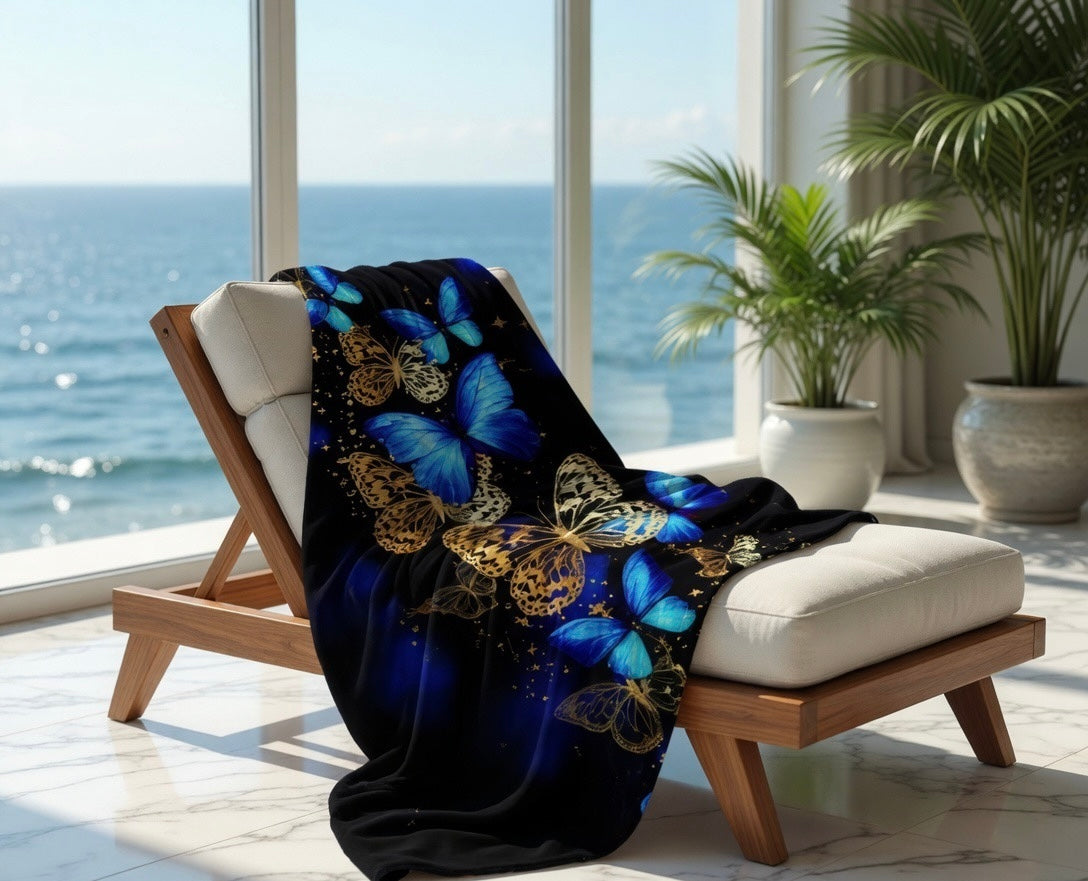 Black/Blue Butterfly Preorder