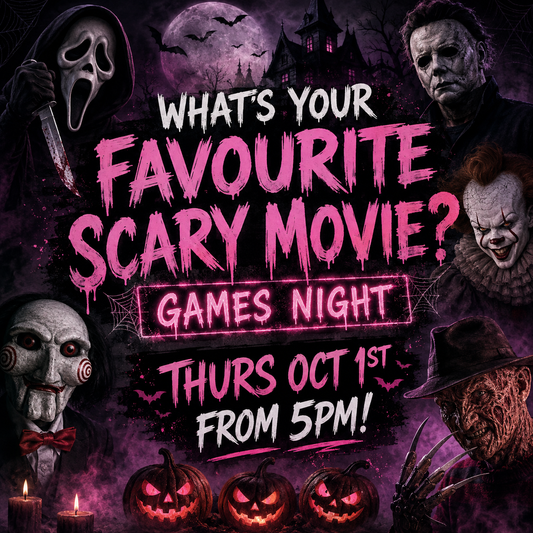 What’s your favourite scary movie?